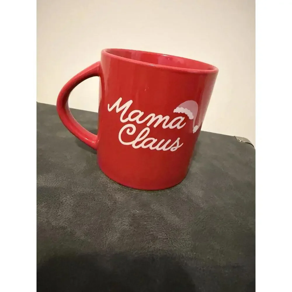 Mama Claus Mug Cup 16 Oz Target Wondershop Christmas Red